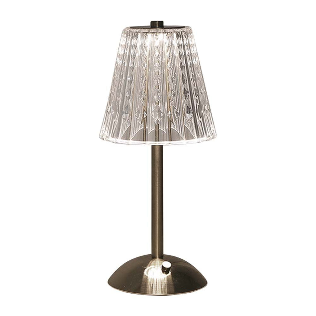 2.4W Led Table Lamp Nickle Sand 3in1