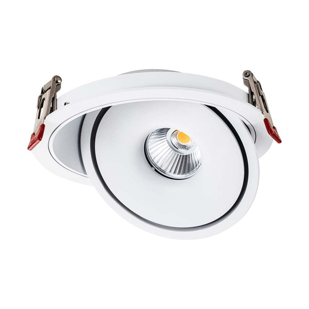 28W LED COB Downlight 3IN1 White Body