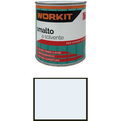 SMALTO A SOLVENTE WORKIT - BIANCO OPACO ML 750