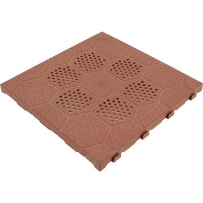 PIASTRELLA AUTOBLOCCANTE - PP COTTO CM 40X40 H.CM 2,5