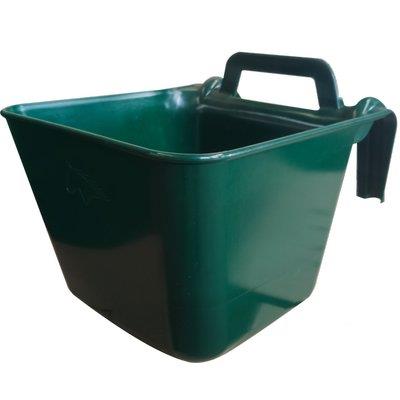 MANGIATOIA CAVALLI STACCIONATA PORTATILE - PLASTICA CM 40X30 H.CM 25