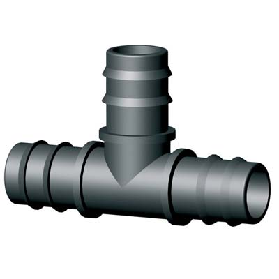 TEE PORTAGOMMA X TUBO CONIGLI - MM 10X10X10