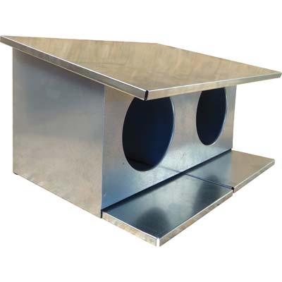 COLOMBAIA - ACCIAIO ZINCATO CM 58X32 H.CM 40