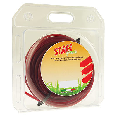 FILO X DECESPUGLIATORE QUADRO CORALLO STARS - MM 4,0 MT 15