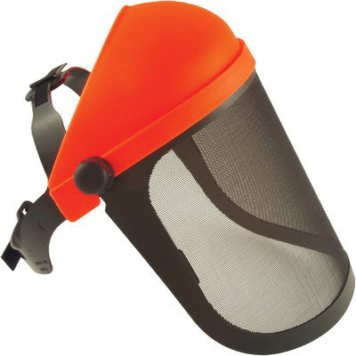 VISIERA RETE METALLO FAST PRO - H.CM 30 + REGGICAPO + COPRIFRONTE