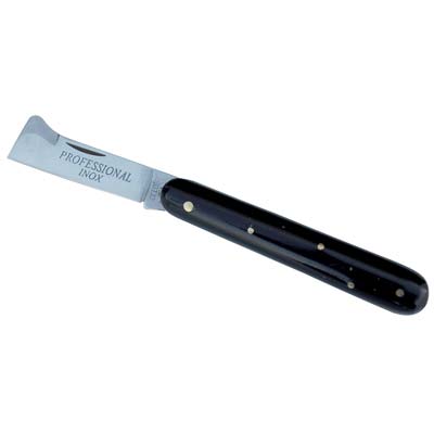 COLTELLO SERRAMANICO INNESTO 326 - INOX/PLT CM 17