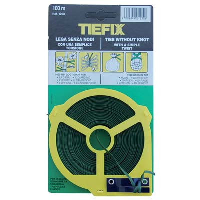 PIATTINA ANIMATA PVC DISPENSER TIEFIX - APERTO MT 100
