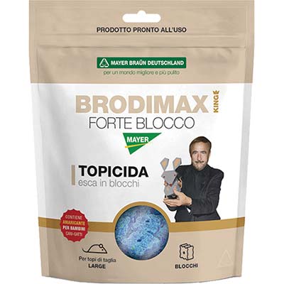 TOPICIDA BRODIMAX FORTE BLOCCO KING MAYERBRAUN - CROCCANTINO GR 200