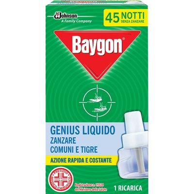RICARICA LIQUIDA ZANZARE GENIUS BAYGON - DURATA NOTTI 45