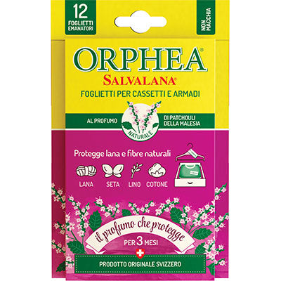 ANTITARME SALVALANA FOGLIETTI ORPHEA - PATCHOULI CF=PZ 12