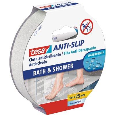 NASTRO ANTISDRUCCIOLO ADESIVO 55533 TESA - DOCCIA H.MM 25 MT 5