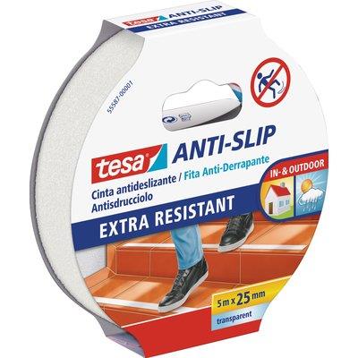 NASTRO ANTISDRUCCIOLO ADESIVO 55587 TESA - TRASPARENTE H.MM 25 MT 5