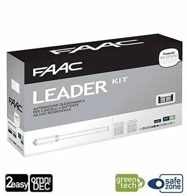 FAAC LEADER KIT FAAC Automazione cancello 2 battenti max 1,8M per anta 230V motore battente 402 CBC - 105633445