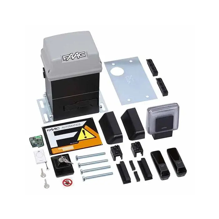FAAC PRATICO KIT FAAC Automazione cancello scorrevole oleodinamico 600KG motore 746 ER Z16 230V - 10564944