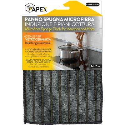 PANNO SPUGNA MICROFIBRA PIANI COTTURA APEX - CM 24X17