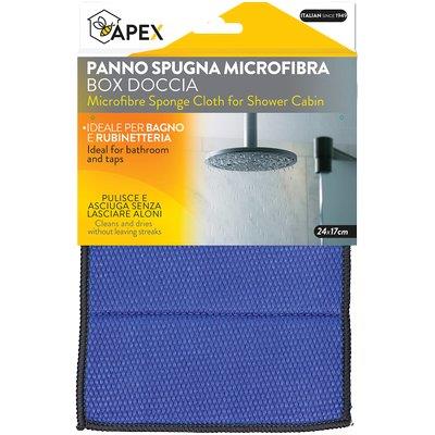 PANNO SPUGNA MICROFIBRA BOX DOCCIA APEX - CM 24X17