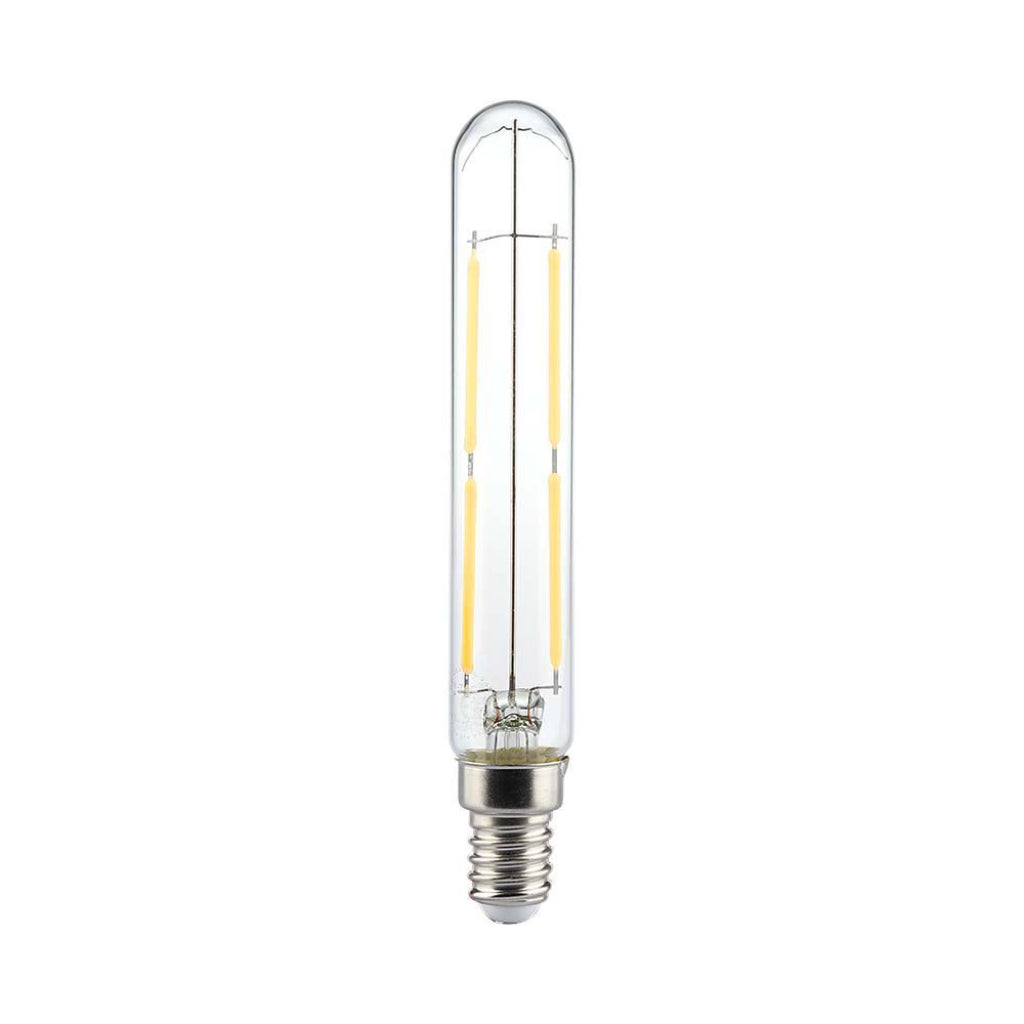 LED Bulb - 4W E14 T20 Filament Clear Glass 3000K