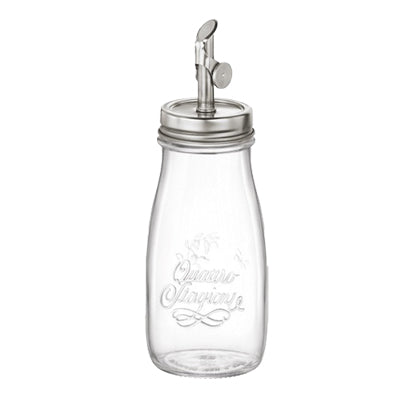VASO VETRO GENIETTI OLIO 4 STAGIONI BORMIOLI - ML 400