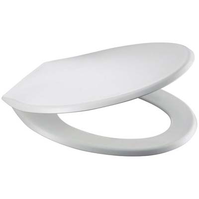 SEDILE BUXTON CARRARA E MATTA - TERMOPLASTICA BIANCO CM 37X44