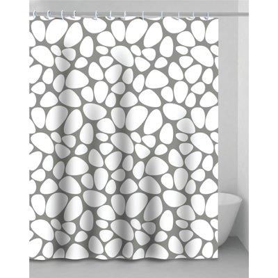 TENDA DOCCIA STONE - IN VINILE + ANELLI CM 180X200