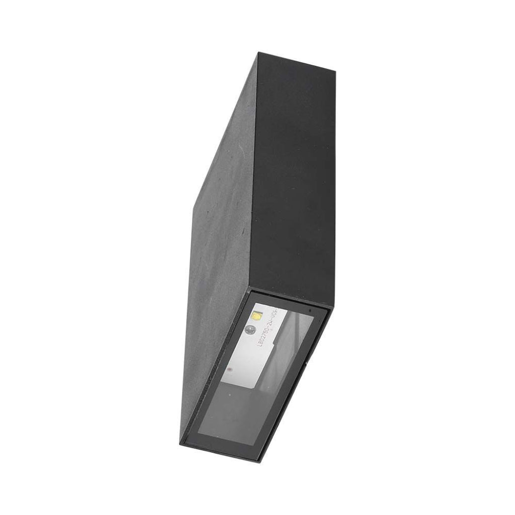 4W LED Wall Light Black 6400K