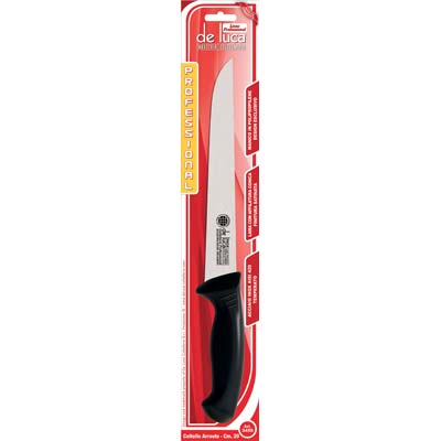 COLTELLO ARROSTO PROFESSIONAL DE LUCA - MANICO PLT/INOX CM 20