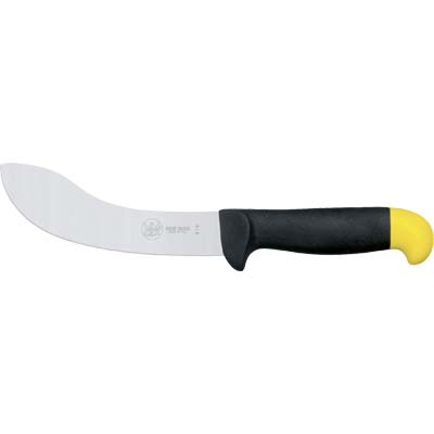 COLTELLO MACELLAIO SCUOIARE 819 DUE BUOI - MANICO PLT/INOX CM 18