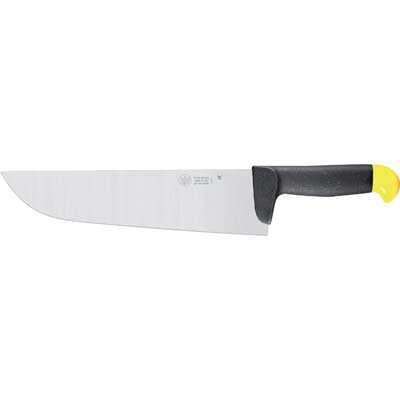 COLTELLO MACELLAIO LAMA LARGA 803 DUE BUOI - MANICO PLT/INOX CM 30