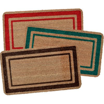 ZERBINO BORDO 14 - COCCO + PVC CM 40X80