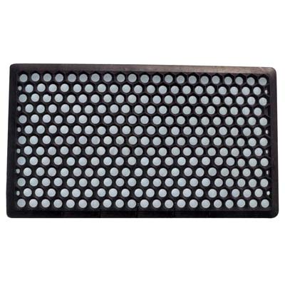 ZERBINO NIDO APE DROP - GOMMA NERA CM 40X70