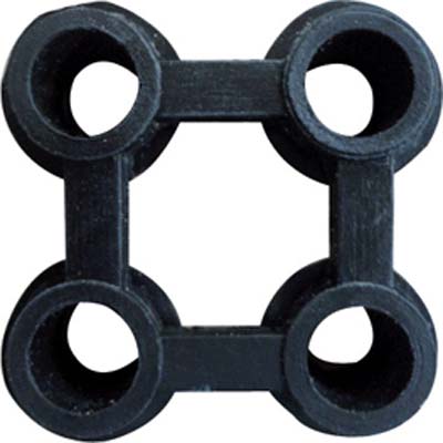 GIUNZIONE X ZERBINO GOMMA NIDO APE COMPOS - NERO