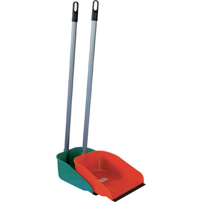 ALZA IMMONDIZIA + MANICO PLASTICA - CM 23 H.CM 62