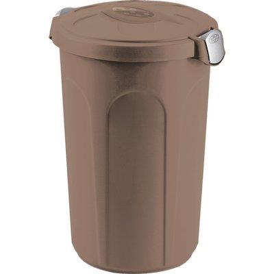BIDONE IMMONDIZIA TOM STEFANPLAST - TORTORA LT 46 CM 45X40 H.CM 61