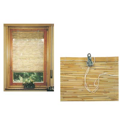 TAPPARELLA CANNE BAMBOO DOMUS - + CARRUCOLE CM 150 H.CM 300