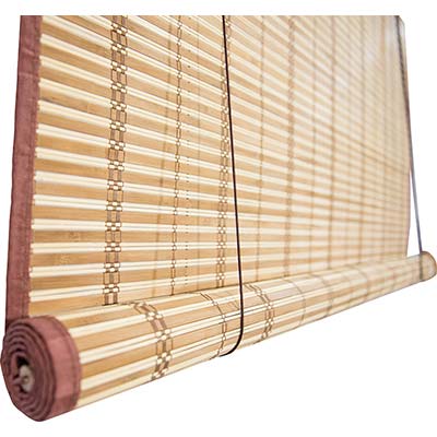 TAPPARELLA MIDOLLINO NATURALE - BORDATA + CARRUCOLE CM 100 H.CM 160