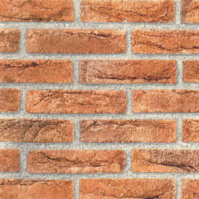 PLASTICA ADESIVA 2158 HOME DECO - MATTONE ROSSO H.CM 45 L.MT 15