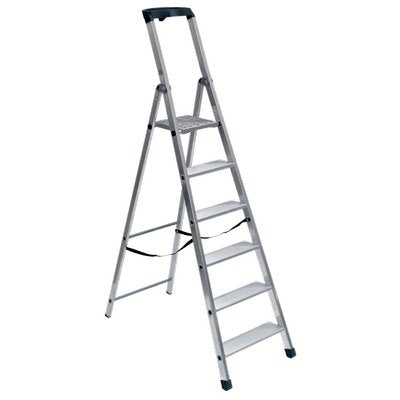 SCALA LIBRETTO PIU SU MAXI EN 131 FACAL - ALLUMINIO GRADINI 6 H.CM 136