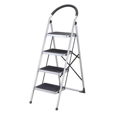 SGABELLO JAFAR DOMUS - ACCIAIO VERNICIATO GRADINI 4 H.MM 972