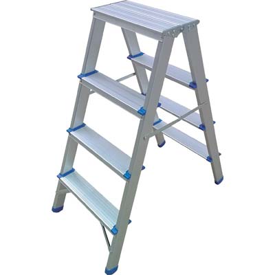 SGABELLO RAJA DOMUS - ALLUMINIO GRADINI 4 H.MM 876