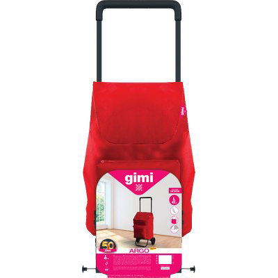 CARRELLO PORTASPESA ARGO NEW GIMI - ROSSO CM 37X33 H.CM 96