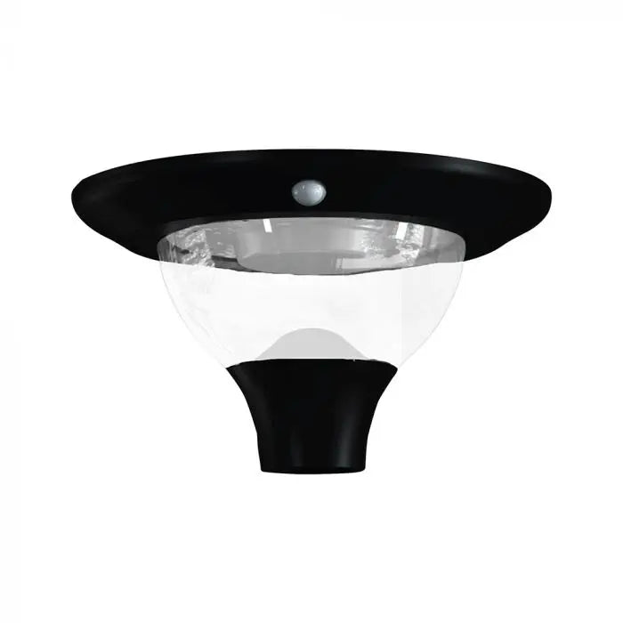 15W LED SOLAR GARDEN LIGHT - MASTER POWER 12000mAh 3.2V CCT: 3IN1 BLACK BODY