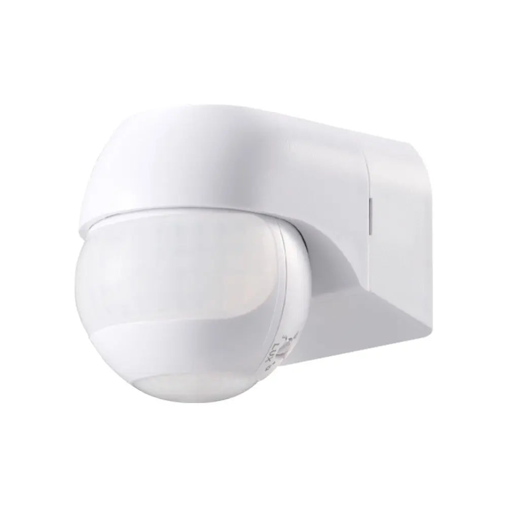 PIR WALL SENSOR 180?/360? - WHITE BODY IP44