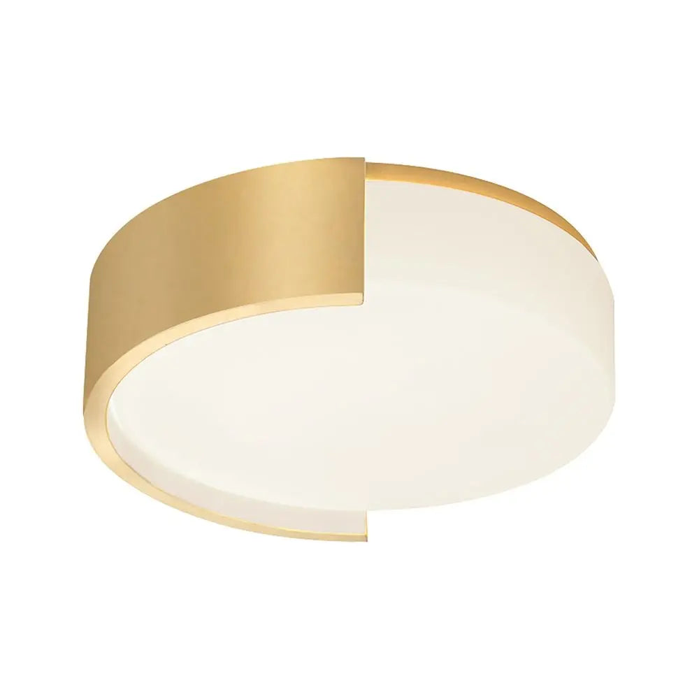 63W LED Decorative Ceiling Lamp (D550*H120mm) 3in1 Remote Control Dimmable Gold