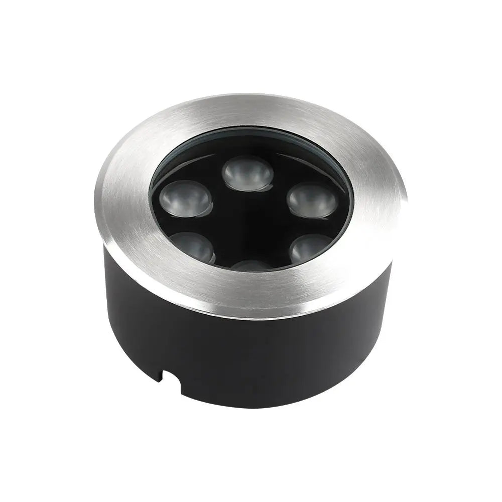6W LED UNDERGROUND LIGHT COLORCODE: 4000K SILVER BODY IP67