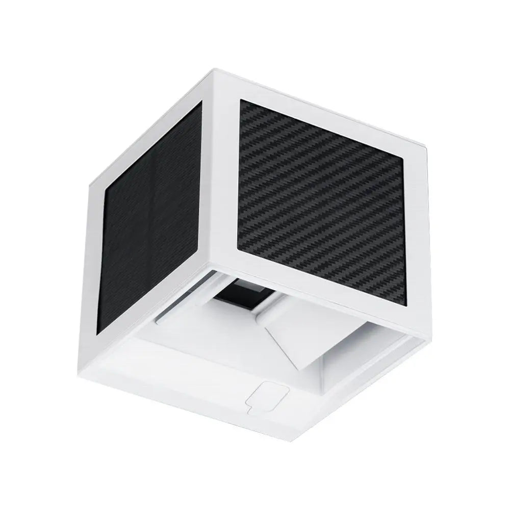 2.25W LED Solar Wall Light 3in1 White Body IP65 PIR Sensor