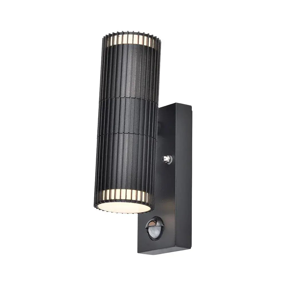 2*GU10 WALL LAMP WITH PIR SENSOR IP54