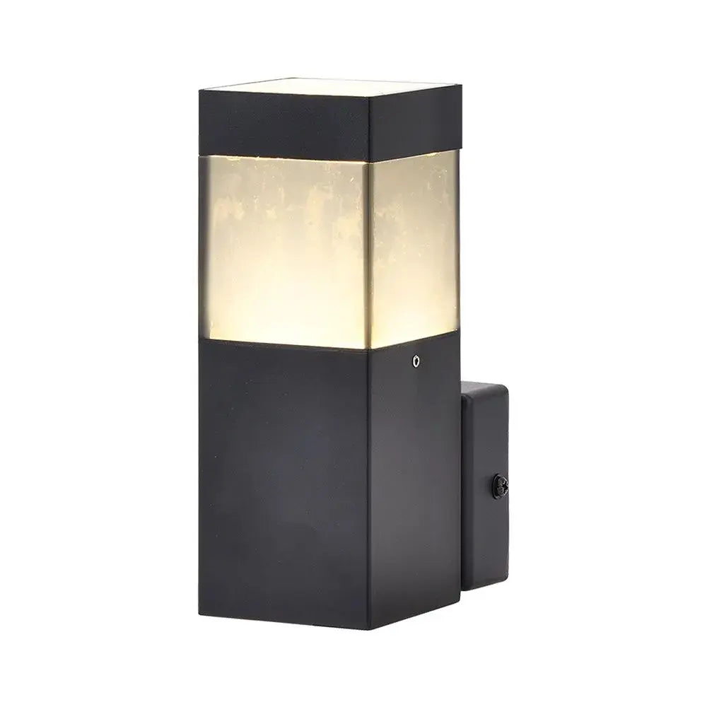 GU10 WALL LAMP BLACK BODY - IP54