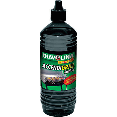 ACCENDIFUOCO LIQUIDO DIAVOLINA FUOCO - LT 1 UTILIZZO EX ART 11 DM 17/05/1995 N. 322