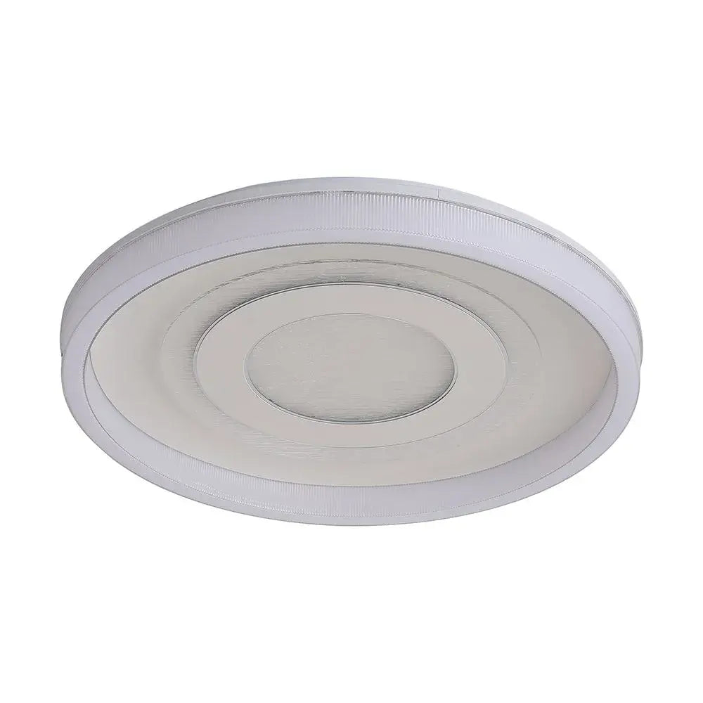 2X40W LED DECORATIVE CEILING LAMP RF REMOTE CONTROL 3IN1 DIMMABLE WHITE