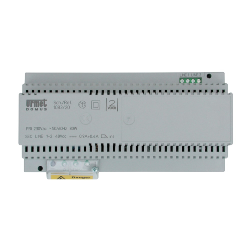 Urmet 2VOICE alimentatore di sistema 1083/20A NUOVO NON RIGENERATO